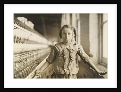 Cotton-Mill Worker, North Carolina by Lewis W. Hine
