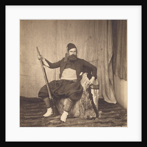 Self-Portrait in Zouave Uniform by Roger Fenton