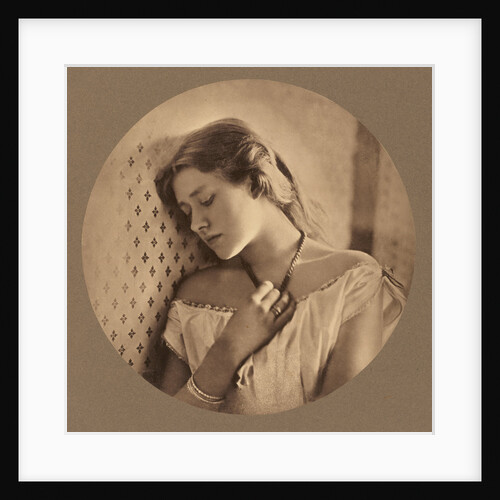 Ellen Terry at Age Sixteen by Julia Margaret Cameron