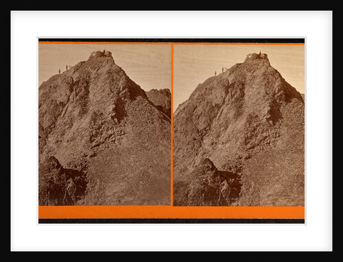 Round Top, Coast and Geodetic Station, 10,700 ft., Alpine County, California by Carleton Watkins