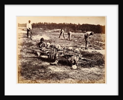 A Burial Party, Cold Harbor, Virginia by John Reekie
