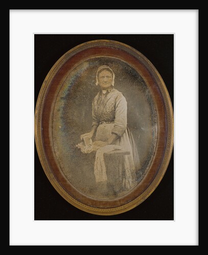 Portrait of a Laundress by Anonymous