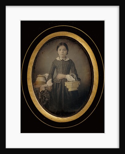 Girl Holding a Basket by Atelier Héliographique