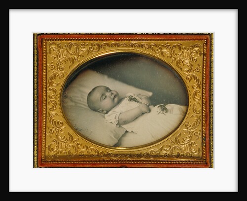 Postmortem Portrait of a Baby by Anonymous