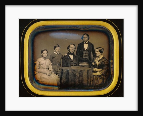 Family portrait by Anonymous