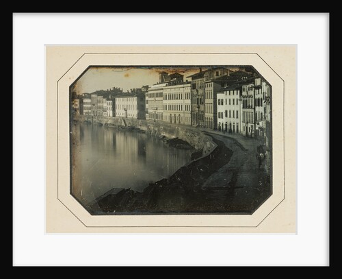View of Pisa Along The Arno River by Anonymous