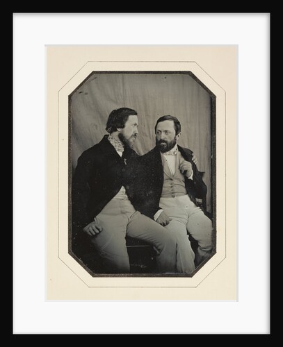Portrait of Paul and Hippolyte Flandrin by F. Chabrol