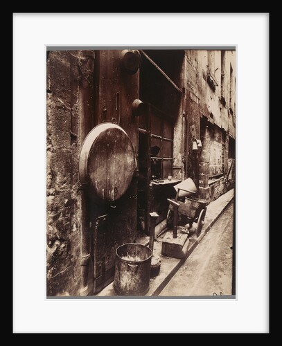 Rue de La Reynie (Tinsmith's Shop, rue de la Reynie) by Eugène Atget