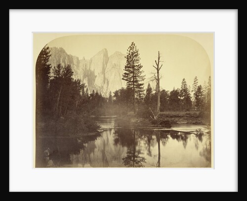 River View - Down the Valley - Yo Semite by Carleton Watkins