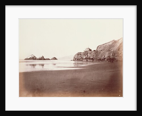 The Cliff House from the Beach by Carleton Watkins