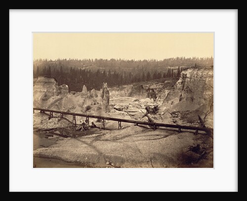 Malakoff Diggings, North Bloomfield, Nevada County, California by Carleton Watkins