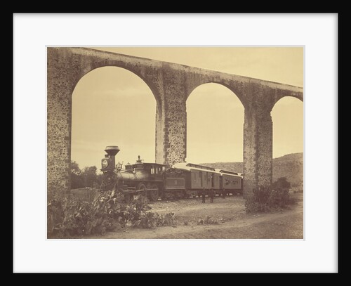 Old Aqueduct at Querétaro, Mexico by William Henry Jackson
