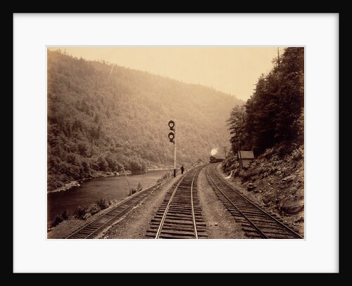 Bear Creek Curve. L.V.R.R. by William H. Rau