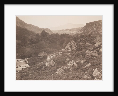 Moel Seabid, from the Lledr Valley by Roger Fenton