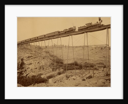 Dale Creek Bridge, Union Pacific Railway by William Henry Jackson