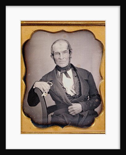 Portrait of a Seated Man Holding a Key by Anonymous