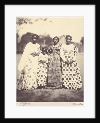 Group of Betsimisaraka women by Désiré Charnay