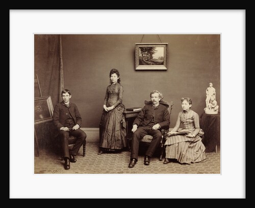 Henry Hamilton Bennett with his Family: Ashley, Harriet and Nellie by Henry Hamilton Bennett