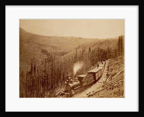 Marshall Pass, Westside by William Henry Jackson