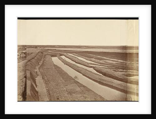 Interior of South Taku Fort, Showing the Place of Landing by Felice Beato