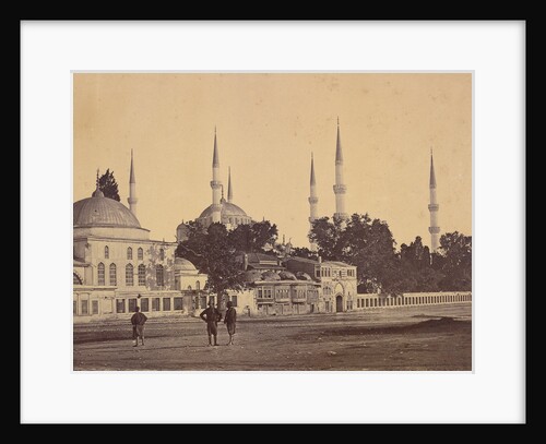 Sultan Ahmed's Mosque by Felice Beato