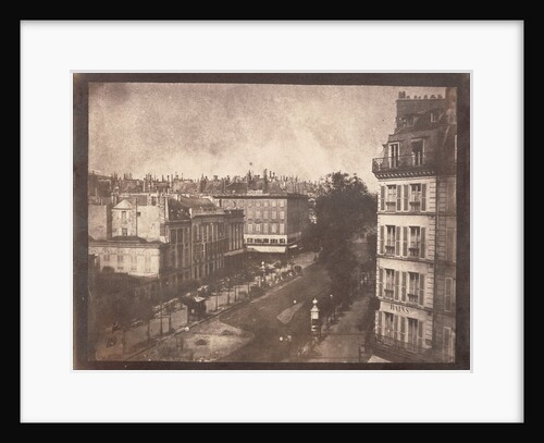 The Boulevards of Paris by William Henry Fox Talbot