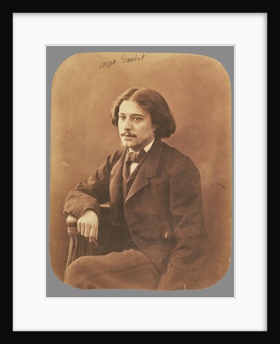 Alphonse Daudet by Nadar [Gaspard Félix Tournachon]