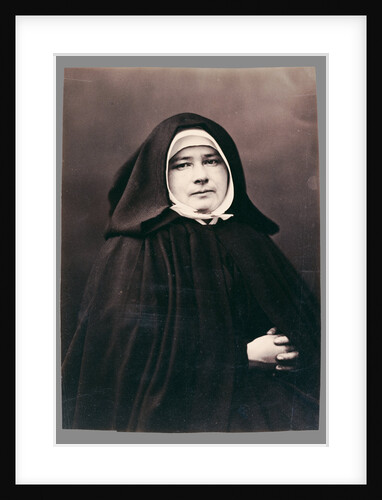 Supérieure, Petites Soeurs des Pauvres (Superior, Little Sisters of the Poor) Mère Marie Janet (MMA title) by Nadar [Gaspard Félix Tournachon]