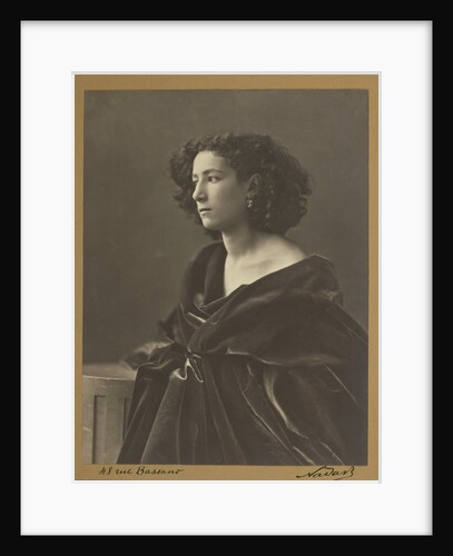 Sarah Bernhardt by Nadar [Gaspard Félix Tournachon]