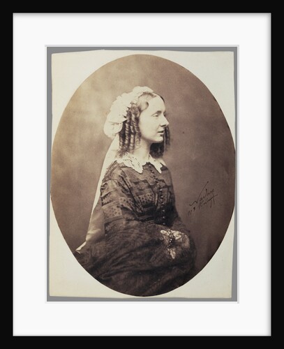 Mme E.M. Labiche (Adèle Hubert) by Nadar [Gaspard Félix Tournachon]