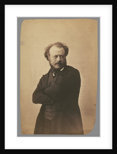 Auguste Préault by Nadar [Gaspard Félix Tournachon]