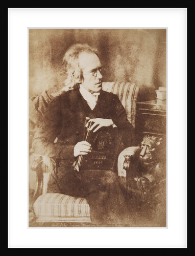 Revd James Julius Wood, Greyfriars' Church by Hill & Adamson