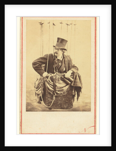 Felix Nadar in the Gondola of a Balloon by Nadar [Gaspard Félix Tournachon]