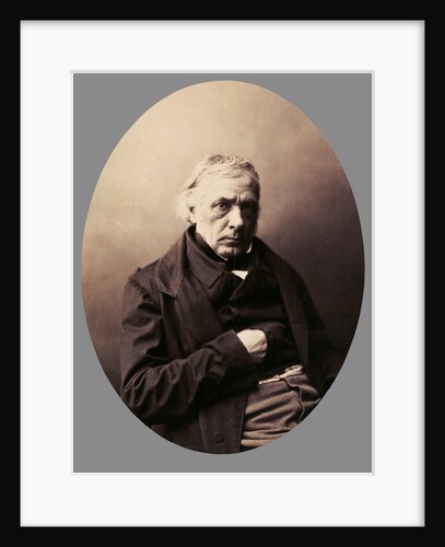 Portrait of Victor Cousin by Gustave Le Gray