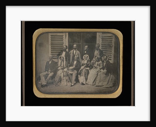 Family and Friends at Fleur d'eau by Jean-Gabriel Eynard