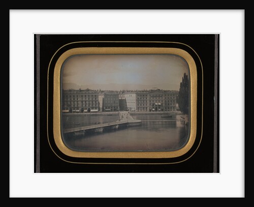 Cityscape of Geneva by Jean-Gabriel Eynard