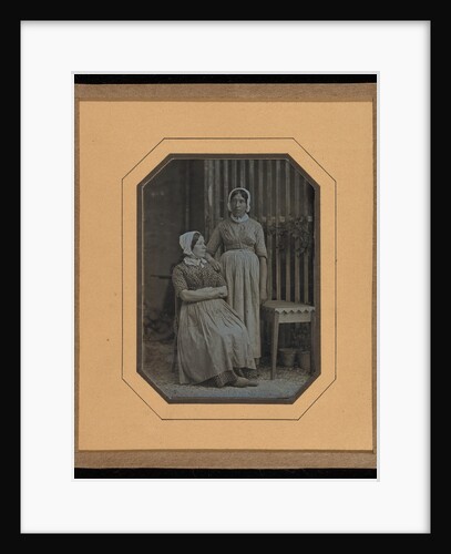 Portrait of Two Servants: Lisette Gilliard and Susette by Jean-Gabriel Eynard
