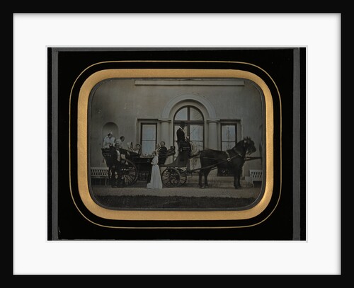 Carriage with Figures by Jean-Gabriel Eynard