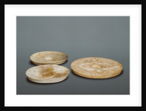 Three Fishplates by Anonymous