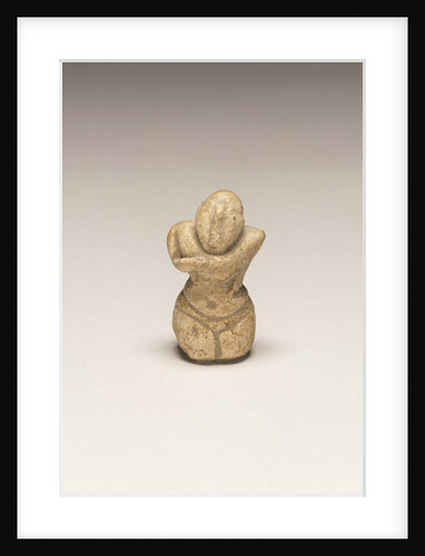 Fragmentary Neolithic standing female figurine by Anonymous