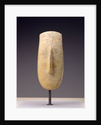 Head of a Figure of the Early Spedos Variety by Anonymous