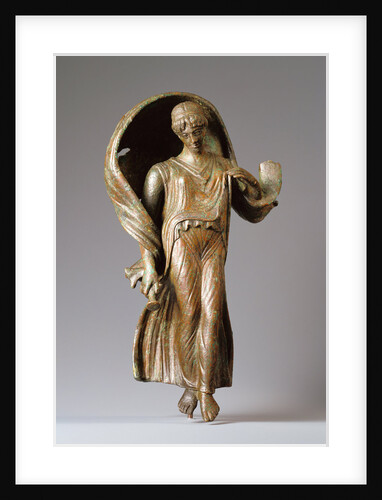 Statuette of a Draped Female Figure, perhaps Nyx by Anonymous