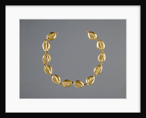 Gold Beads in the Shape of Cowrie Shells by Anonymous