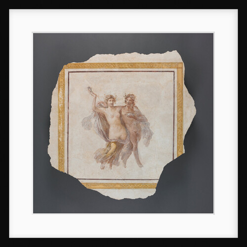 Fresco Panel Depicting Dionysos and Ariadne by Anonymous