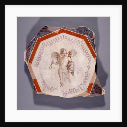 Fresco Depicting Cupid holding Two Sticks and a Pail by Anonymous
