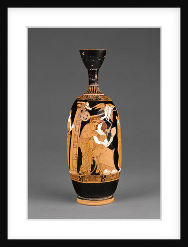 Attic Red-Figure Lekythos by Painter of the Frankfort Acorn