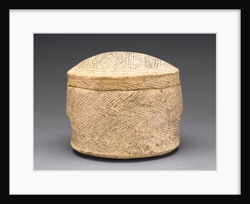 Cylindrical Pyxis and Lid of the Grotta-Pelos Group by Anonymous