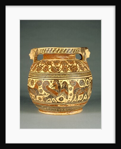 Corinthian Round-Bodied Pyxis by Anonymous