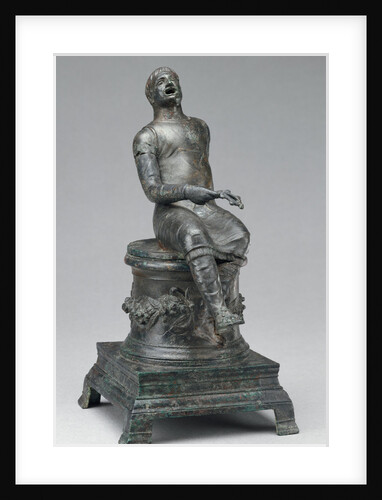 Thymiaterion in the Form of a Singer Seated on an Altar by Anonymous