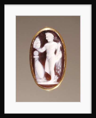 Cameo Gem set into a Ring by Anonymous